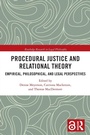 Cover: Procedural Justice and Relational Theory - Routledge