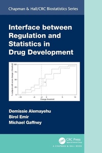 Enlarge image Cover: Interface between Regulation and Statistics in Drug Development - Chapman & Hall/CRC