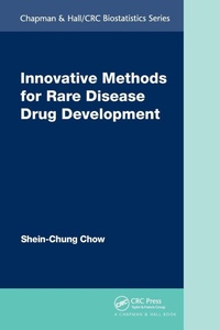 Enlarge image Cover: Innovative Methods for Rare Disease Drug Development - Chapman & Hall/CRC