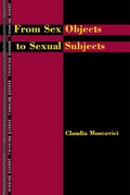 Cover: From Sex Objects to Sexual Subjects - Routledge