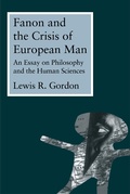 Bild: Fanon and the Crisis of European Man - Routledge