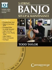Enlarge image Cover: 5-String Banjo Setup & Maintenance - Centerstream Publishing