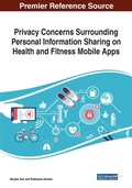Cover: Privacy Concerns Surrounding Personal Information Sharing on Health and Fitness Mobile Apps - Business Science Reference