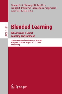 Abbildung von: Blended Learning. Education in a Smart Learning Environment - Springer