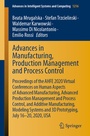 Cover: Advances in Manufacturing, Production Management and Process Control - Springer