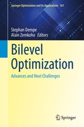Cover: Bilevel Optimization - Springer