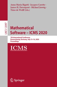 Abbildung von: Mathematical Software - ICMS 2020 - Springer