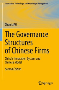Enlarge image Cover: The Governance Structures of Chinese Firms - Springer