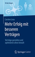 Cover: Mehr Erfolg mit besseren Vertr&auml;gen - Springer Gabler