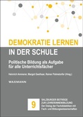 Cover: Demokratie lernen in der Schule - Waxmann