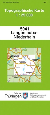 Abbildung von: Langenleuba-Niederhain - Thüringer Landesamt für Bodenmanagement und Geoinformation