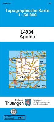 Abbildung von: Apolda - Thüringer Landesamt für Bodenmanagement und Geoinformation