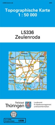 Abbildung von: Zeulenroda - Thüringer Landesamt für Bodenmanagement und Geoinformation