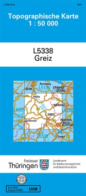 Abbildung von: Greiz - Thüringer Landesamt für Bodenmanagement und Geoinformation