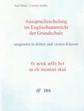 Cover: Ausspracheschulung im Englischunterricht der Grundschule - IBS-Verlag