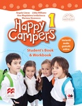 Cover: Happy Campers. Student Book, Workbook. Clasa I - Litera Media Group
