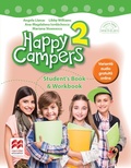 Cover: Happy Campers. Student Book, Workbook. Clasa a II-a - Litera Media Group