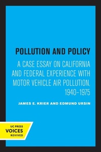 Enlarge image Cover: Pollution and Policy - University of California Press