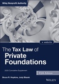 Cover: The Tax Law of Private Foundations - Wiley