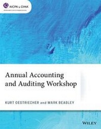 Abbildung von: Annual Accounting and Auditing Workshop - Wiley