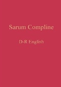 Cover: Sarum Compline - Gregorian Institute of Canada