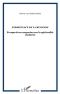 Cover: Persistance de la religion - Editions L'Harmattan