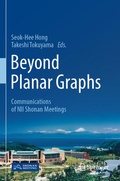 Cover: Beyond Planar Graphs - Springer