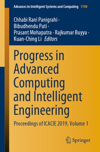 Enlarge image Cover: Progress in Advanced Computing and Intelligent Engineering - Springer