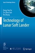 Cover: Technology of Lunar Soft Lander - Springer