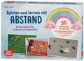 Cover: Spielen und lernen mit Abstand - Praxisideen f&uuml;r drinnen und drau&szlig;en - Don Bosco Medien