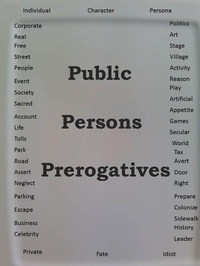 Enlarge image Cover: Public Persons Prerogatives - James Greene