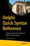 Cover: Delphi Quick Syntax Reference - APress