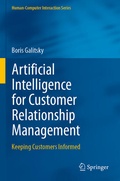 Cover: Artificial Intelligence for Customer Relationship Management - Springer