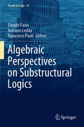 Cover: Algebraic Perspectives on Substructural Logics - Springer