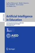 Cover: Artificial Intelligence in Education - Springer
