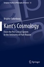 Cover: Kant's Cosmology - Springer