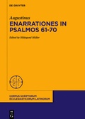 Cover: Enarrationes in Psalmos 61-70 - De Gruyter