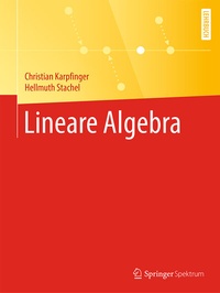Abbildung von: Lineare Algebra - Springer Spektrum