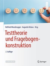 Enlarge image Cover: Testtheorie und Fragebogenkonstruktion - Springer