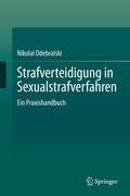 Bild: Strafverteidigung in Sexualstrafverfahren - Springer