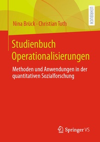 Abbildung von: Studienbuch Operationalisierungen - Springer VS