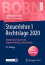 Bild: Steuerlehre 1 Rechtslage 2020 - Springer Gabler