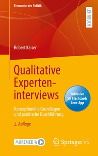 Abbildung von: Qualitative Experteninterviews - Springer VS