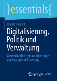 Abbildung von: Digitalisierung, Politik und Verwaltung - Springer Gabler