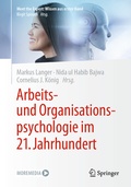 Cover: Arbeits- und Organisationspsychologie im 21. Jahrhundert - Springer