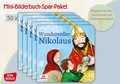 Cover: Wundervoller Nikolaus. Die Geschichte vom heiligen Nikolaus. Mini-Bilderbuch. Paket mit 50 Exemplaren zum Vorteilspreis - Don Bosco Medien