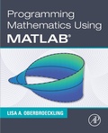 Bild: Programming Mathematics Using MATLAB - Academic Press