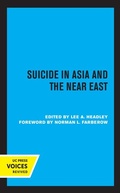 Cover: Suicide in Asia and the Near East - University of California Press