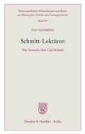 Cover: Schmitt-Lekt&uuml;ren. - Duncker & Humblot