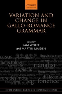 Abbildung von: Variation and Change in Gallo-Romance Grammar - OUP eBook